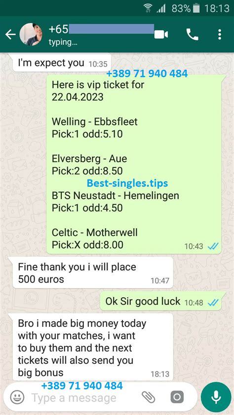 sure single tips up to 95  Whatsapp : +40 734 280 515